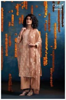 Ganga athena 4705 Dress material wholesale in Hyderabad