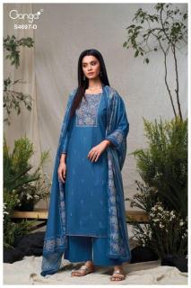 Ganga bivanshi 4697 Designer dress material wholesalers in Bangalore