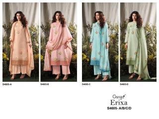 Ganga erixa 4605 Wholesale dress materials in Surat