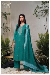Ganga fariyra 4701 Dress material suppliers in India