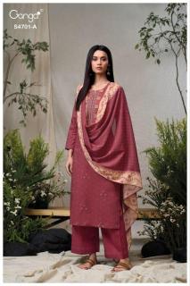 Ganga fariyra 4701 Dress material suppliers in India