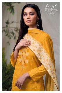Ganga fariyra 4701 Dress material suppliers in India