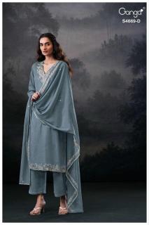 Ganga gitaeya 4669  Dress material manufacturers in India