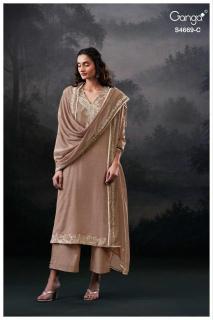 Ganga gitaeya 4669  Dress material manufacturers in India