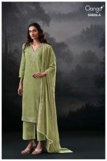 Ganga gitaeya 4669  Dress material manufacturers in India