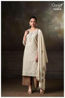 Ganga ketzia 4786 Wholesale dress material suppliers in Bangalore