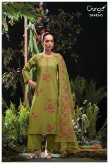 Ganga livara 4742 Wholesale dress material manufacturers in Delhi