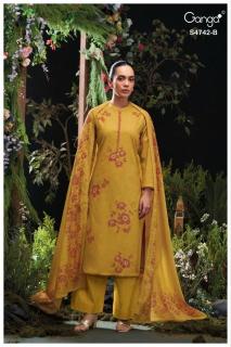 Ganga livara 4742 Wholesale dress material manufacturers in Delhi