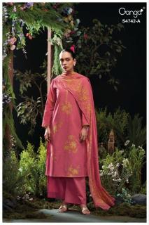 Ganga livara 4742 Wholesale dress material manufacturers in Delhi