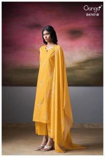 Ganga mishvya 4747 Wholesale dress materials suppliers in Delhi