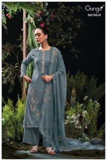 Ganga morael 4745 Surat dress material wholesale price