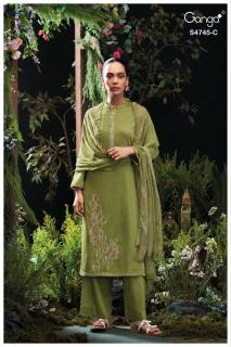 Ganga morael 4745 Surat dress material wholesale price