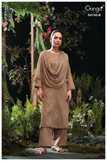 Ganga morael 4745 Surat dress material wholesale price