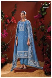 Ganga pranvya 4840 Dress material wholesale supplier in Surat