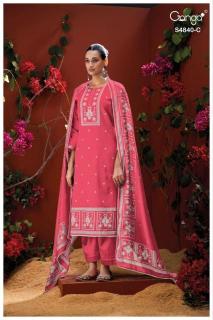 Ganga pranvya 4840 Dress material wholesale supplier in Surat