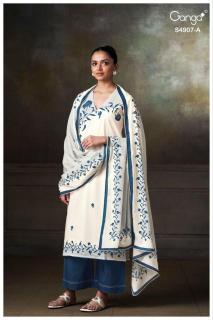 Ganga sancia 4907 Ladies dress materials in Pune