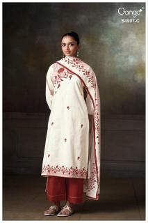 Ganga sancia 4907 Ladies dress materials in Pune