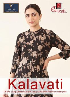 Ganpati kalavati vol-1 Designer kurtis wholesale in Surat