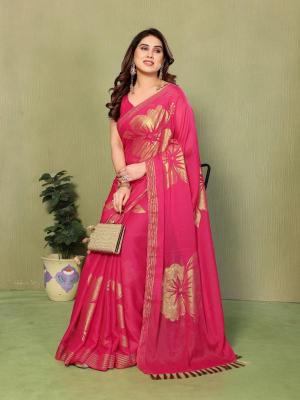 GC foil work Affordable wholesale sarees in Pune