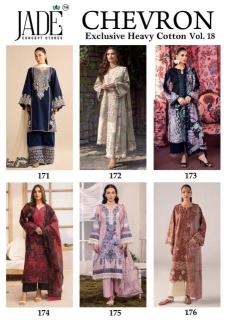 Jade chevron vol-18 salwar suit wholesalers in Pune