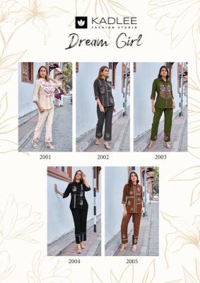 Kadlee dream girl coord set Kurti wholesale dealers in Delhi