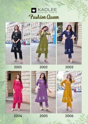 Kadlee fashion queen Wholesale kurtis in Surat