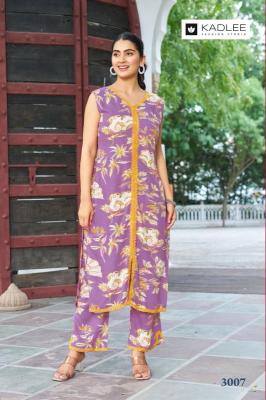 Kadlee saavi vol 2 coord set Kurtis wholesale prices