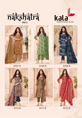 Kala nakshatra vol-5 Wedding dress materials in Pune