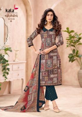 Kala nakshatra vol-5 Wedding dress materials in Pune