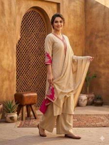 Krunique 3pcs Designer kurtis in Hyderabad