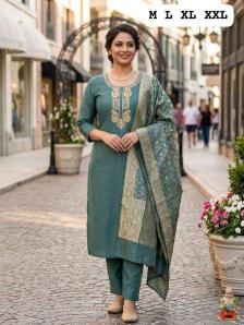 Krunique 3pcs Printed kurtis in Mumbai