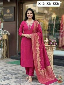 Krunique 3pcs Wholesale Indian kurtis in Mumbai