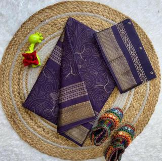 Lakhani chatai border cotton Wholesale saree manufacturers in Gujarat