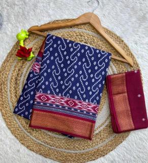 Lakhani chatai border cotton Wholesale saree manufacturers in Gujarat