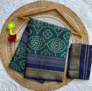 Lakhani chatai border cotton Wholesale saree manufacturers in Gujarat