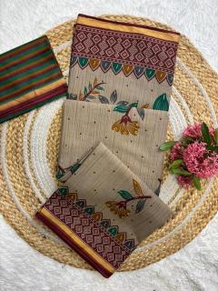 Lakhani kalamkari art Pune saree market wholesale rates