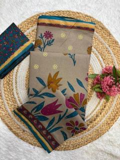 Lakhani kalamkari art Pune saree market wholesale rates