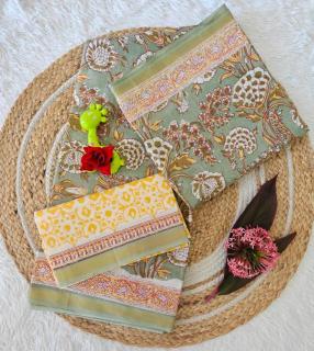 Lakhani silk cotton Saree market in Delhi