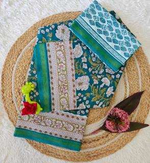 Lakhani silk cotton Saree market in Delhi