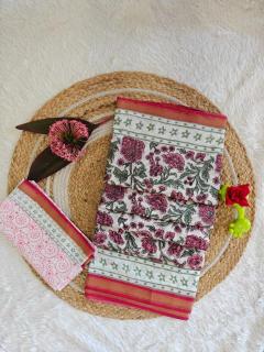 Lakhani silk cotton Saree market in Delhi