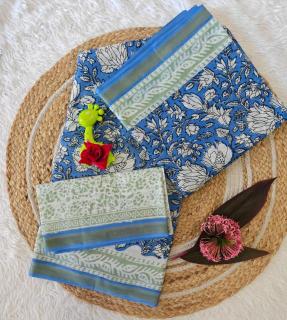 Lakhani silk cotton Saree market in Delhi