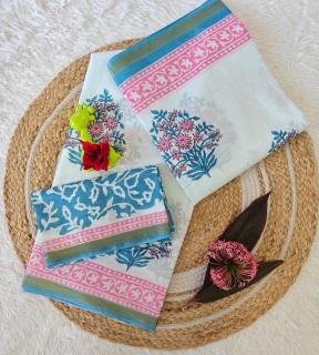 Lakhani silk cotton Saree market in Delhi