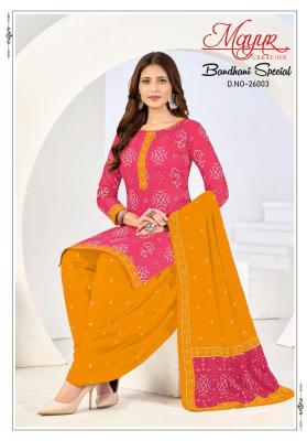 Mayur bandhani special vol-26 Dress material manufacturers in Delhi