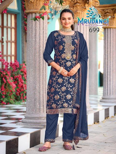 Mrudangi Priyanshi Kurti material wholesale in Kolkata