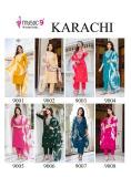 Mystic9 karachi vol 9 Kurti wholesalers in Ahmedabad