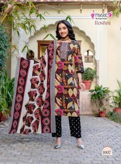 Mystic9 roshni vol 1 Latest kurti trends in Mumbai