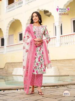 Mystic9 roshni vol 1 Latest kurti trends in Mumbai