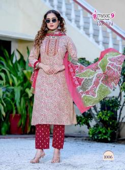 Mystic9 roshni vol 1 Latest kurti trends in Mumbai