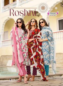 Mystic9 roshni vol 1 Latest kurti trends in Mumbai