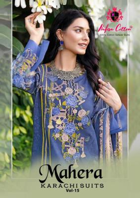 Nafisa mahera vol-15 Wholesale dress material suppliers in Mumbai